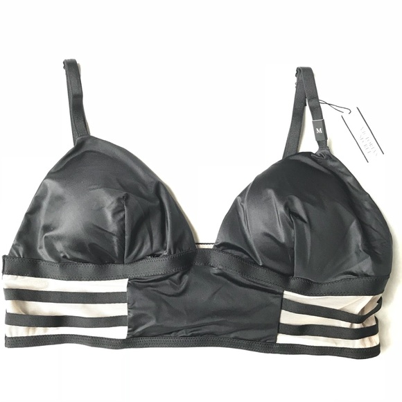 NEW Victoria’s Secret Black Satin Bralette - Picture 2 of 7